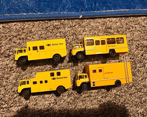 British rail diecasts job - rail, 1:76