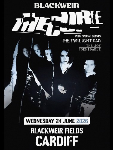 The cure cardiff 2026 a4 - the,