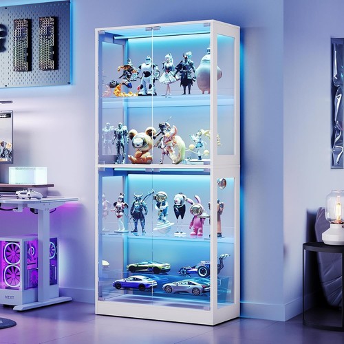 Glass display cabinets - glass, 70"