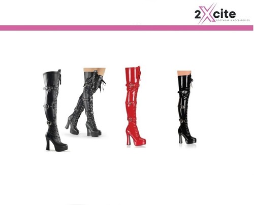 Pleaser high heel stiletto - high, 5"