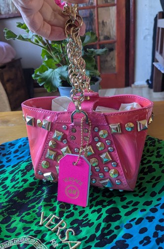 Versace pink golden stud - versace×hm,