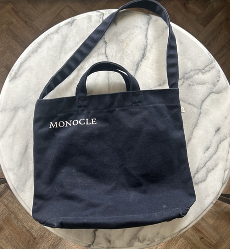 Monocle navy tote - tote, with
