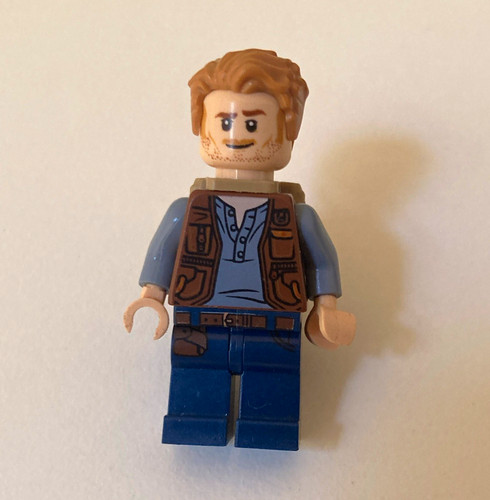 Lego jurassic world owen grady - jurassic,