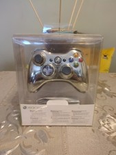 Microsoft Xbox 360 Limited Edition Chrome Silver Controller (Xbox 360) Free Post