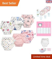 Boys’ 6-Layer Potty Training Pants - Soft Cotton, Waterproof and Comfortable