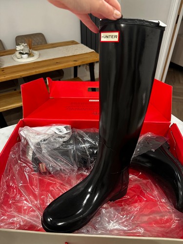 Black gloss tall hunter - black,