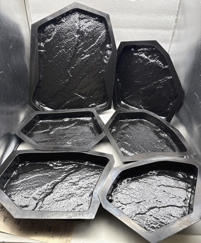 Pcs flagstone molds abs 2mm - 6,