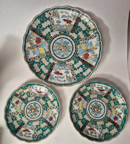 Vintage japanese gold imari - vintage,