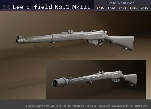 Lee enfield mkiii 1 - enfield, 1/35