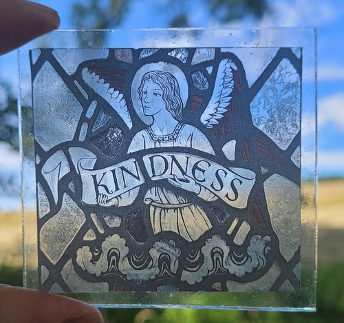 Stained glass archangel - ,