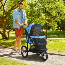 PawHut 3 Wheel Pet Stroller