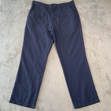 Rohan Trousers Mens W 36 L 30 Blue Hiking Walking Camp Fusions Quick Dry Short