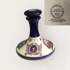 Pussers British Navy Admiral Lord Nelson Vintage Porcelain Rum Decanter