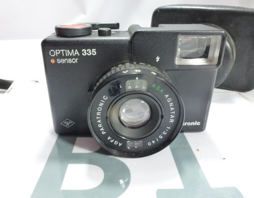 Agfa optima 335 sensor - optima, film