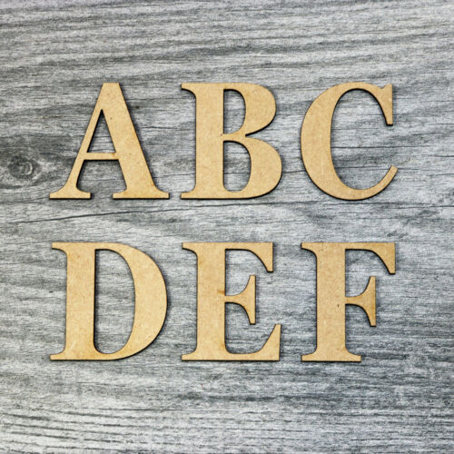 Large wooden letters georgia - large,