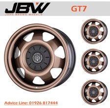 20" GT7 BRONZE STEEL WHEELS