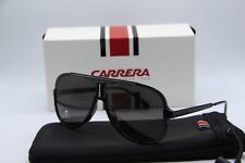 NEW CARRERA 1059/S 08AM9 POLARIZED BLACK AUTHENTIC SUNGLASSES W/CASE 64-11