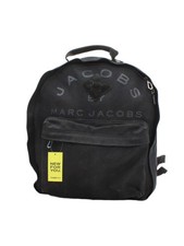 Marc Jacobs Men's Bag Black Cotton with Leather Backpack