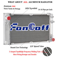 3 Row Aluminium Radiator For
