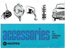 SUNBEAM RAPIER SERIES I-V