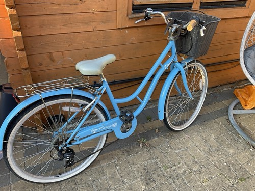 Ladies town bike - bike, basket