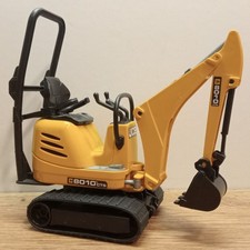 Bruder JCB 8010 CTS Excavator 6" Tall Mini Digger Farm Toy 2011 Good Condition