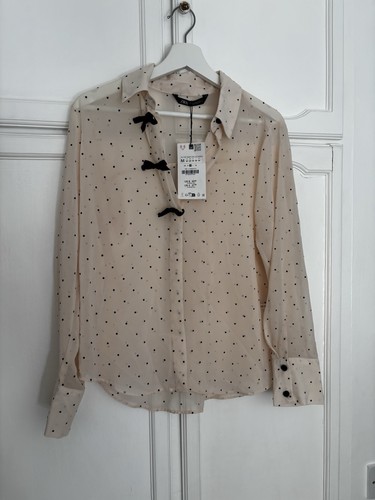 Zara women polka dot - women's, blouse