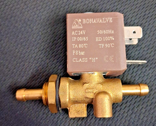 Gas solenoid valve for mig - gas,