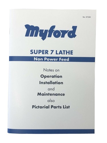 New revised myford - myford, 7