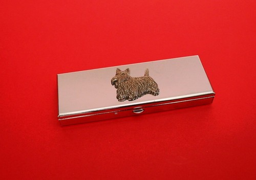 Scottish terrier pewter motif - pewter,