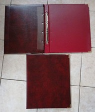 A3 Folder 4-D Ring Binder Deluxe Fold Out Portrait File  Presentation Portfolio