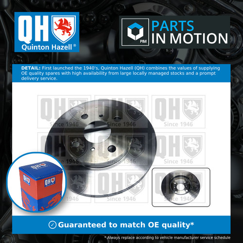 Brake discs pair - discs, vented
