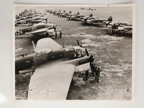 Heinkel bombers airfield - heinkel,
