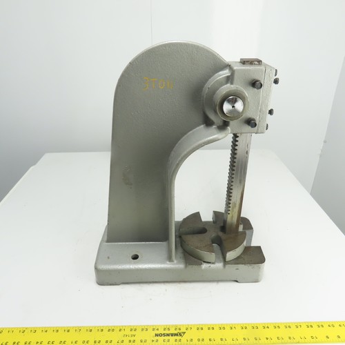 Ton manual bench arbor press - 3,