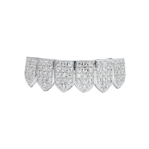 18k gold plated hip hop - 18k,