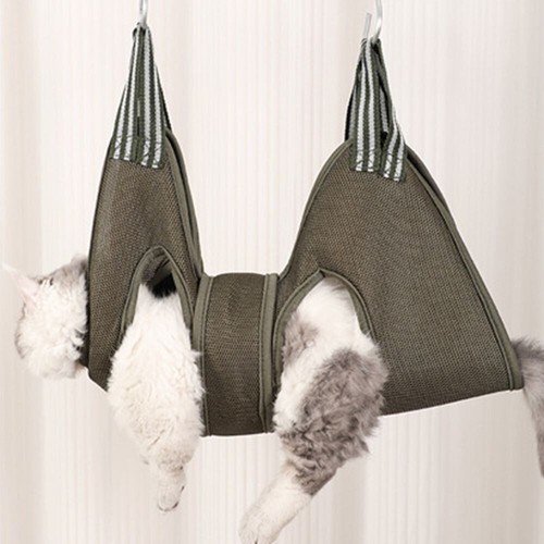 Pet grooming hammock - grooming,