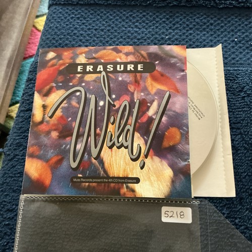Erasure wild original cd - -,