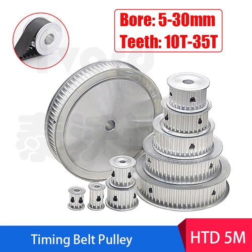 Htd timing belt - pulley, for