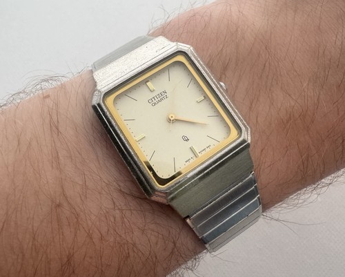 Vintage citizen tank watch two - citizen,