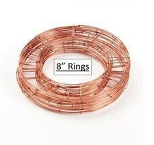 Pack of 20 Flat Wire Wreath