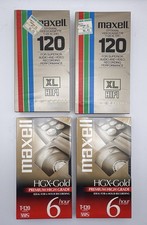 Maxell VHS Tape Bundle – 4