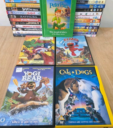 Kids family dvd bundle lot - family,