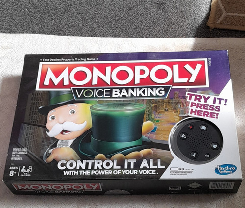 Hasbro gaming monopoly voice - gaming,
