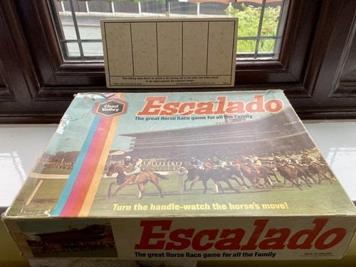 Vintage escalado horse racing - escalado,
