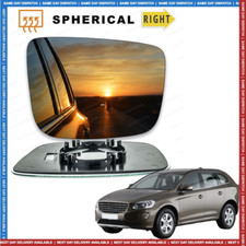 Right Driver side wing mirror glass for Volvo Xc60 2008-2017 Heated