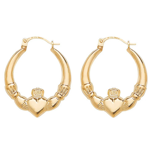 Creole earrings 9ct - creole,