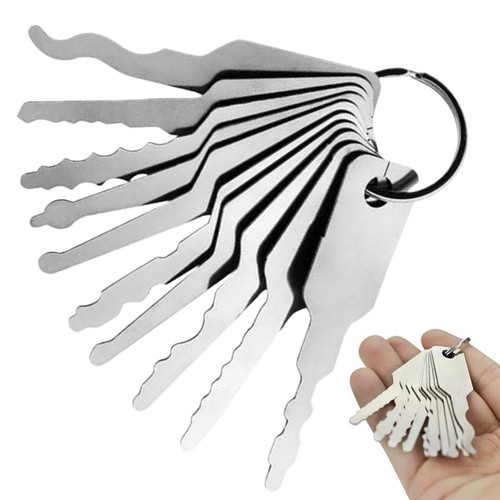10pcs master keys - 10pcs, stainless