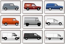 FRIDGE MAGNET - VAN COLLECTION
