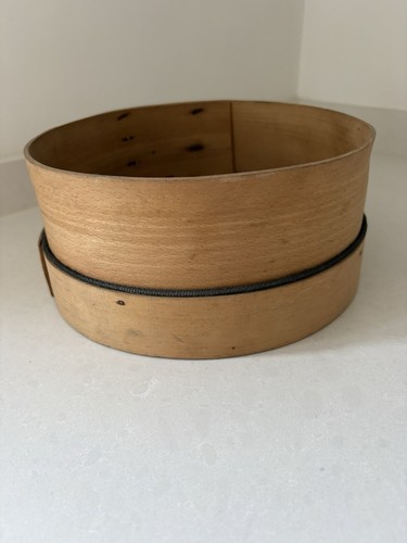 Vintage wooden mesh sieve - vintage,