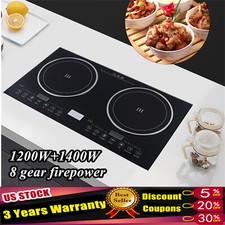 Induction Cooktop 2 Burners